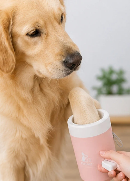 Portable 360 Rotating Pet Paw Cleaner